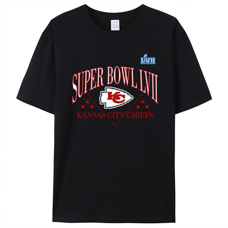 Kansas City Chiefs Super Bowl Lvii Triangle Strategy Shirts