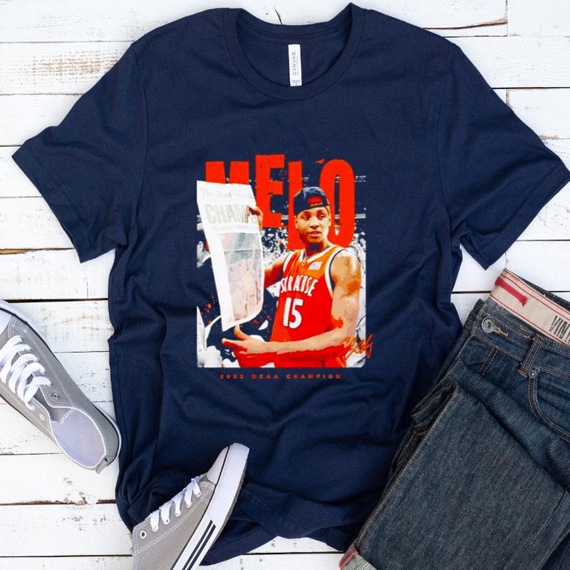 Carmelo Anthony Syracuse Ncaa Champion Shirts