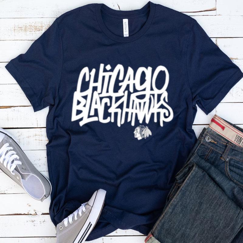 Chicago Blackhawks Levelwear Richmond Graffiti Shirts