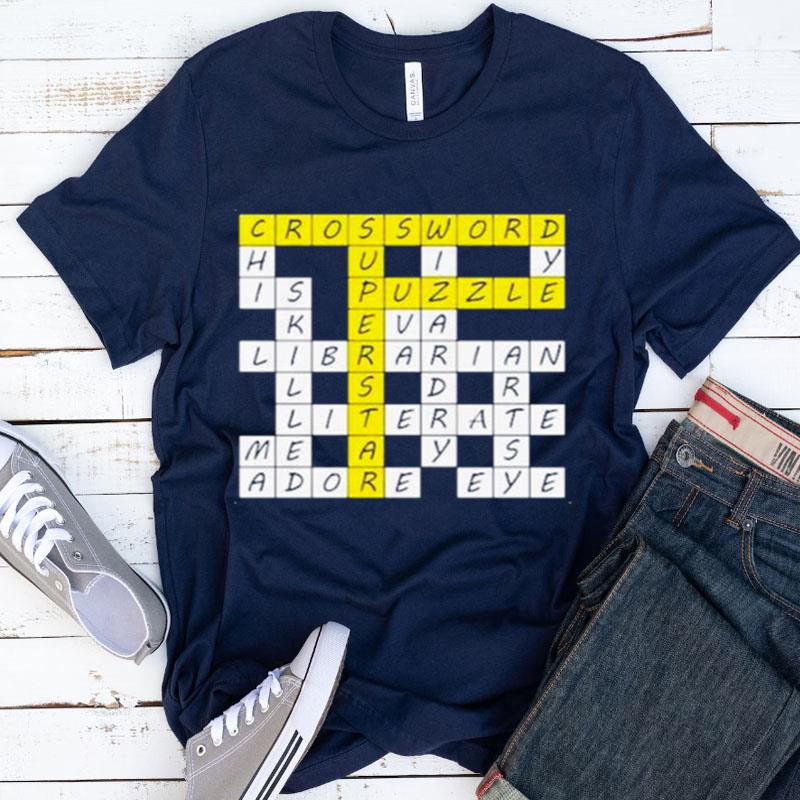 Crossword Puzzle Superstar Shirts