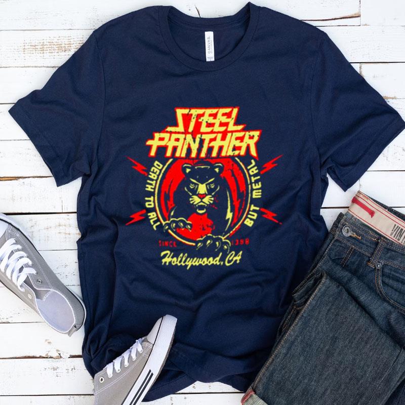 Death To All But Metal Tiger Logo Steel Panther Shirts