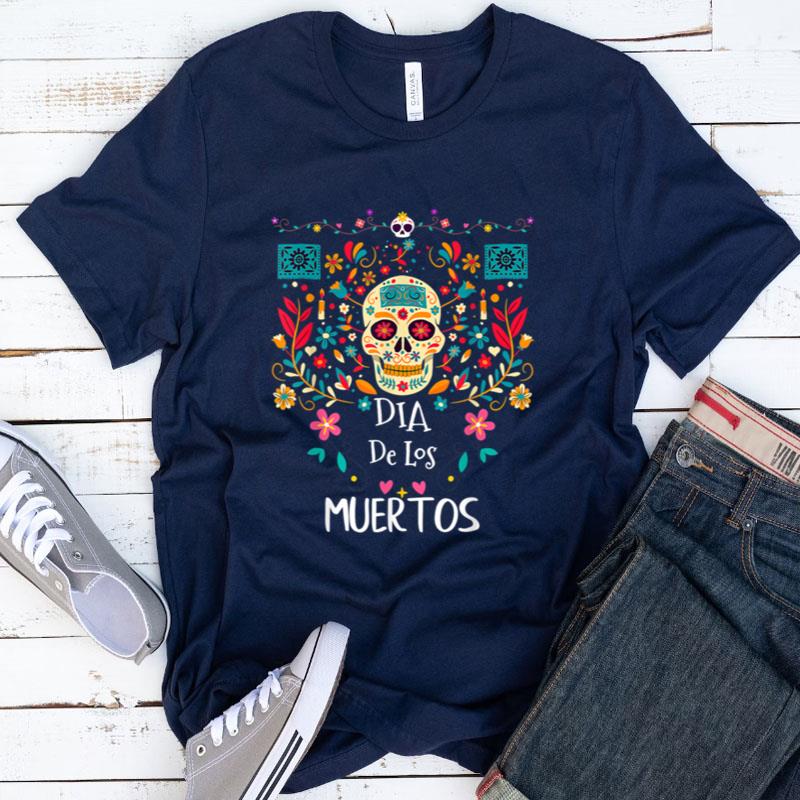Dia De Los Muertos Funny Day Of The Dead Hanging Skulls Shirts
