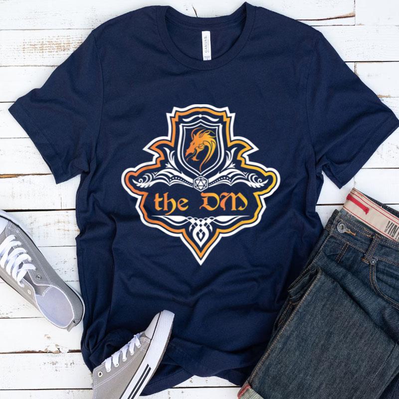 Dm Master Of The Dungeons & Rpg Dragons Shirts