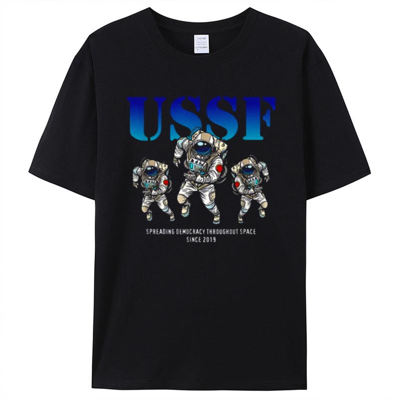 Funny Astronaut United States Space Force Shirts