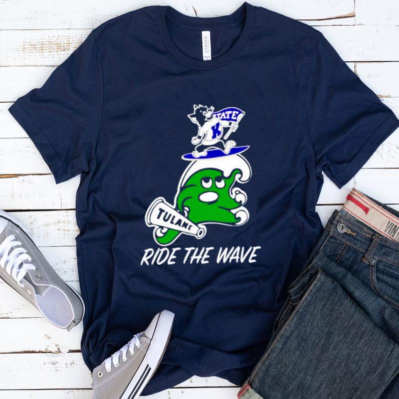 Gameday For Tulane Ride The Wave Shirts