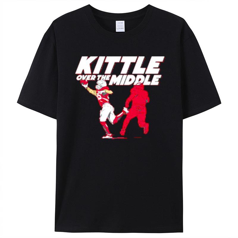 George Kittle Over The Middle Shirts