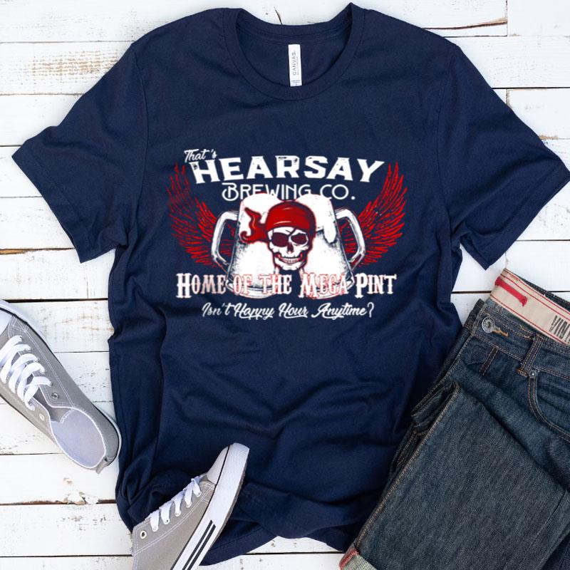 Hearsay Brewing Co Mega Pint Johnny Depp Gift For Fan Shirts
