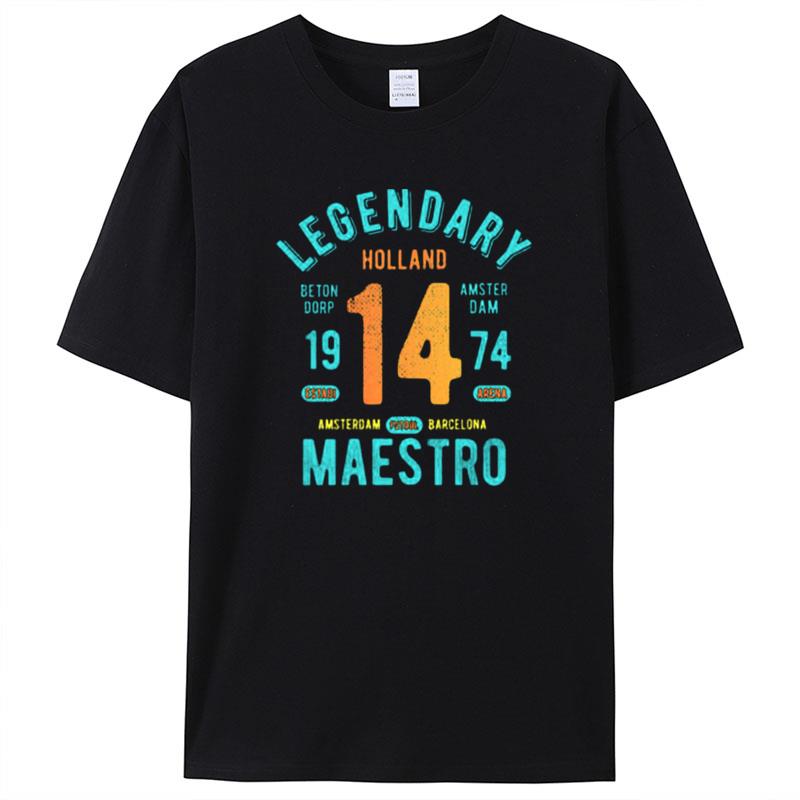 Holland Legendary Maestro 14 Oranje Football Shirts