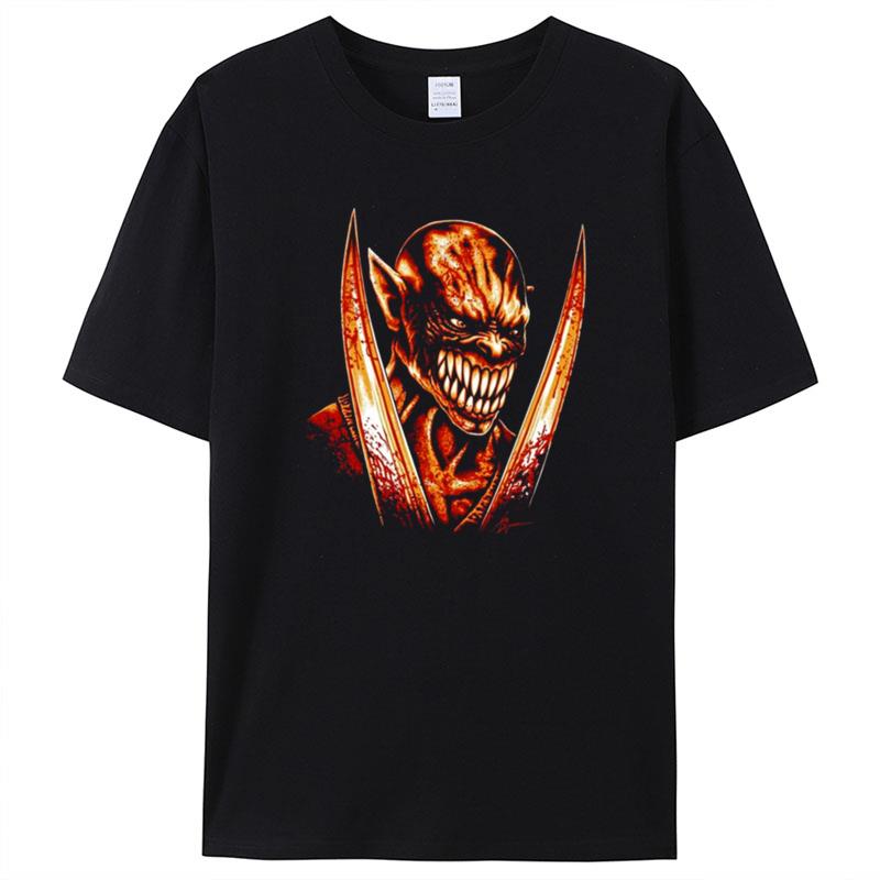 Horror Mortal Kombat Baraka Smile Shirts