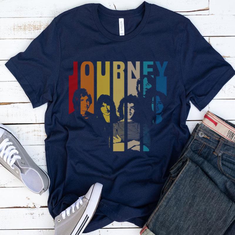 Journey Band Retro Vintage Journey Gift For You Shirts