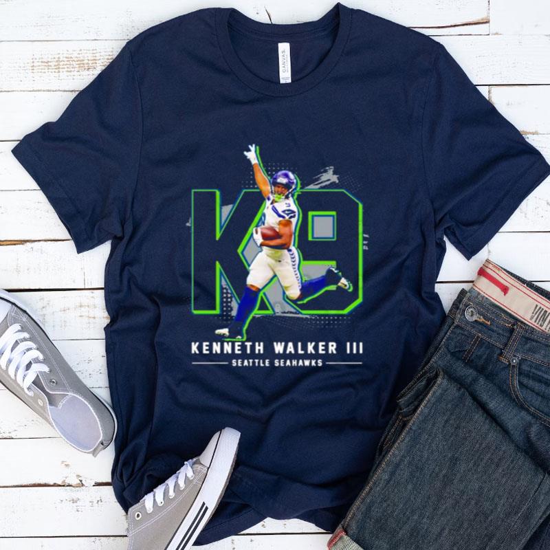 K9 Kenneth Walker Iii Seattle Seahawks Football Shirts