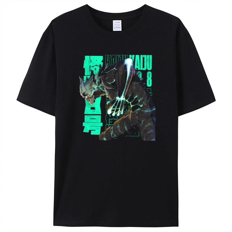 Kaiju No 8 Neon Design Shirts