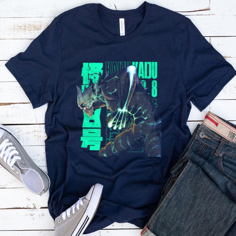 Kaiju No 8 Neon Design Shirts