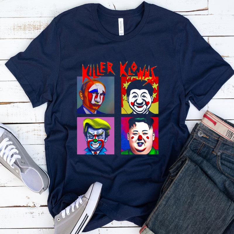 Killer Klowns Clowns Dictator Edition Xi Jinping Trump Putin Shirts