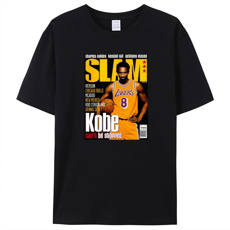 Kobe Bryant Nba Finals Los Angeles Basketball Slam Magazine 1998 Cover La Lakers Shirts
