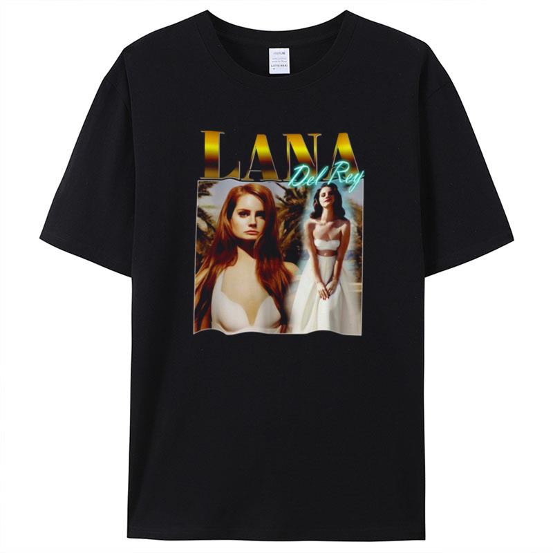 Lana Del Rey Singer Vintage Inspired 90S Rap Shirts