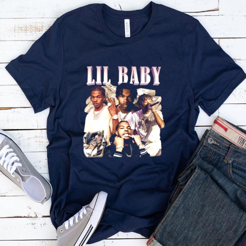 Lil Baby Classic Vintage Bootleg Famous Rapper Crewneck Shirts