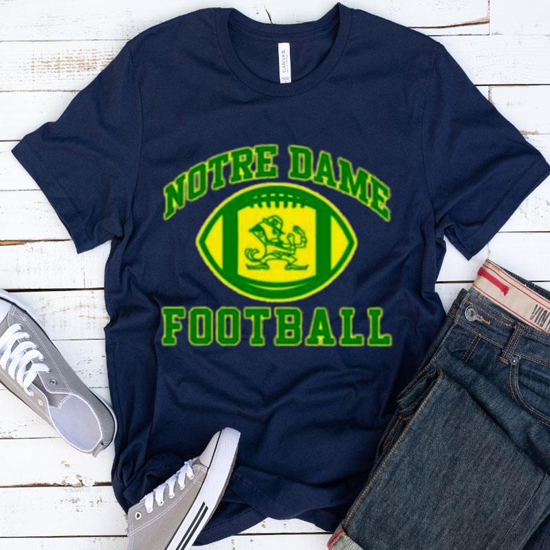 Marcus Freeman Wearing Notre Dame Football Shirts
