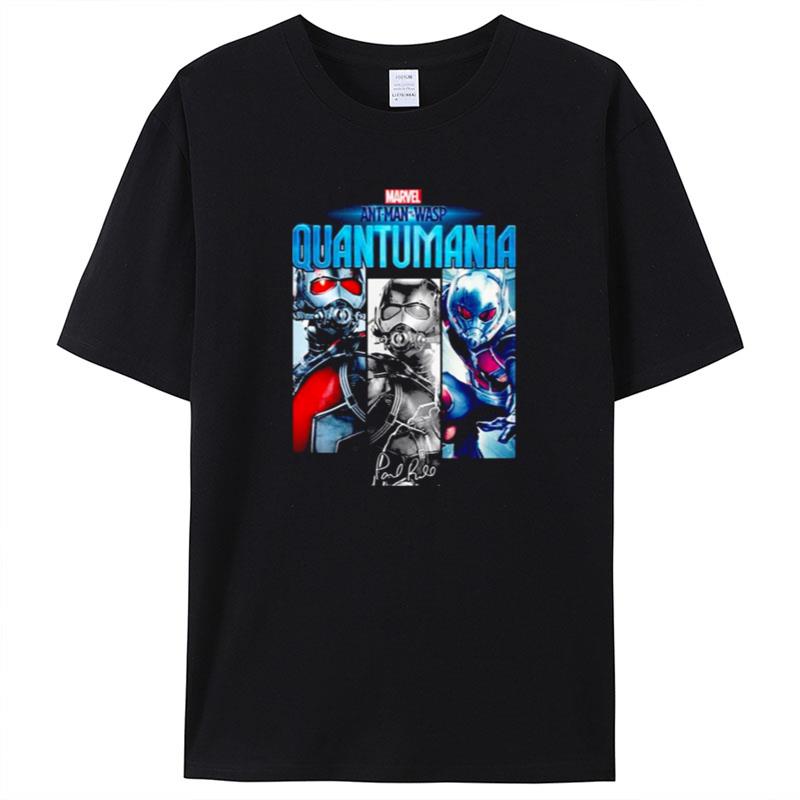 Marvel Ant Man And The Wasp Quantumania Signatures Shirts