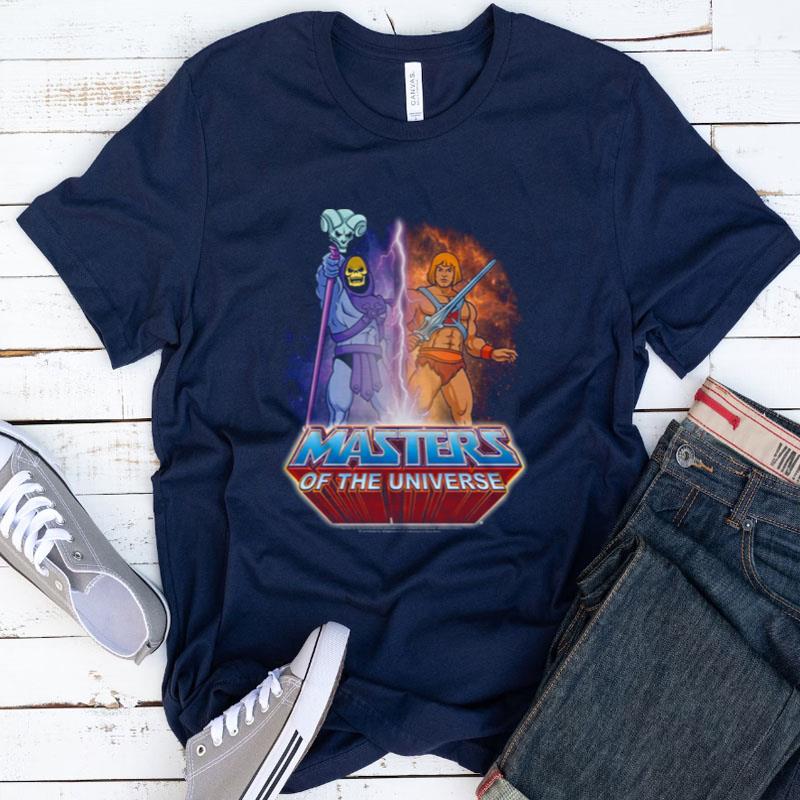 Masters Of The Universe Lightning Black Shirts