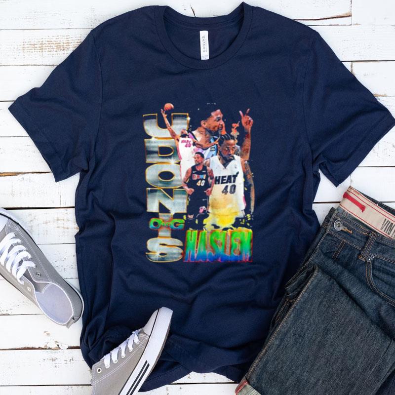 Miami Heat Court Culture Haslem Shirts