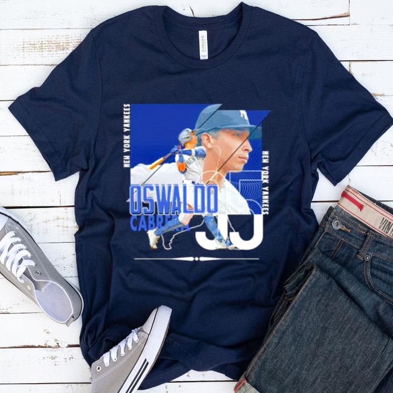 Oswaldo Cabrera New York Yankees Baseball Poster Shirts