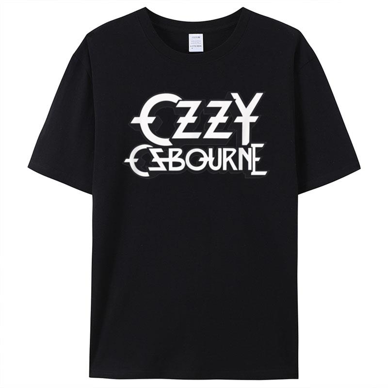 Ozzy Osbourne White Logo Shirts