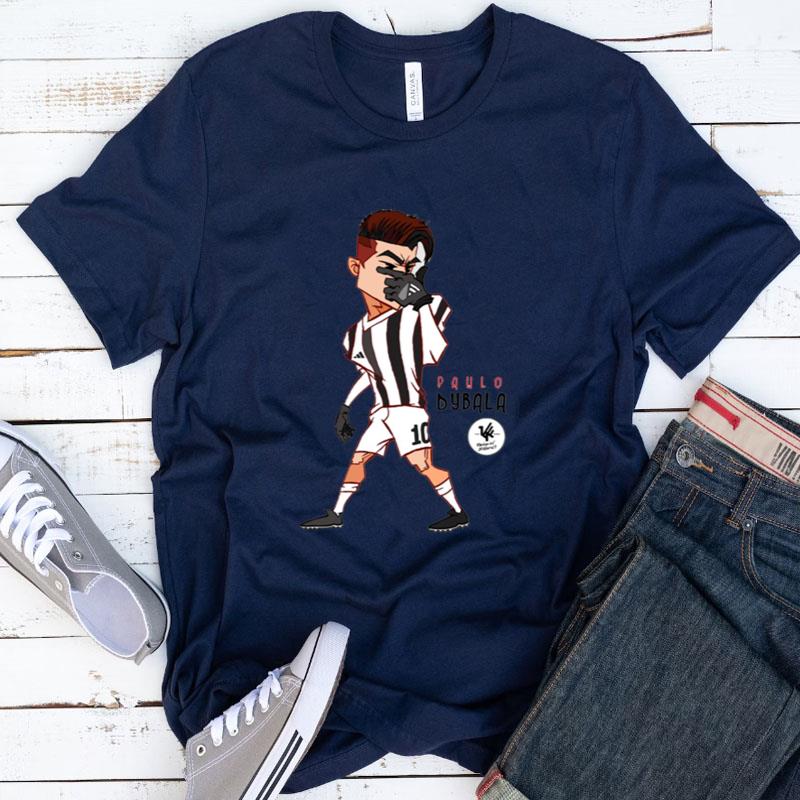 Paulo Dybala Cute Chibi Design Football Shirts