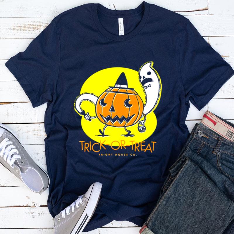 Playing With Ghost Trickortreat Pumpkin & Ghost Shirts