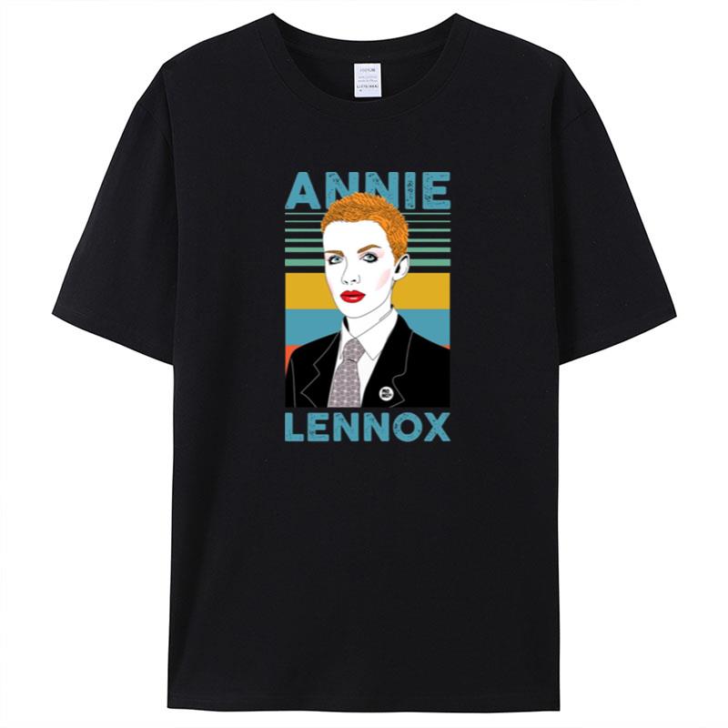 Portrait Of Annie Lennox Retro Vintage Shirts