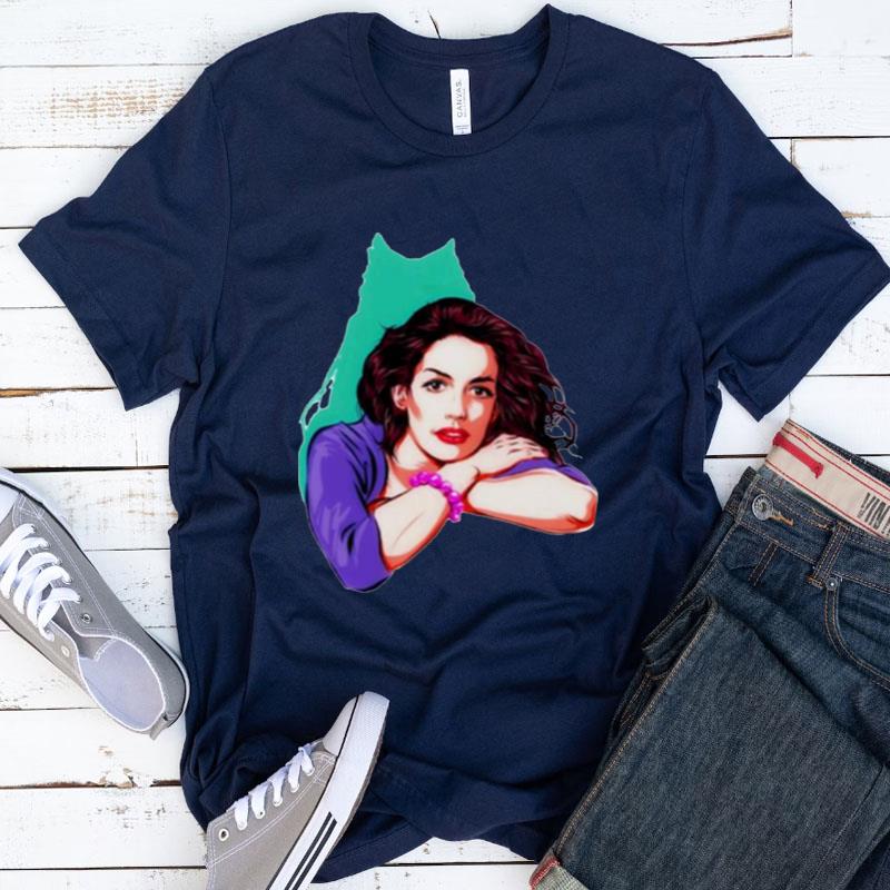 Public Figure Prada Strong Anne Hathaway Shirts