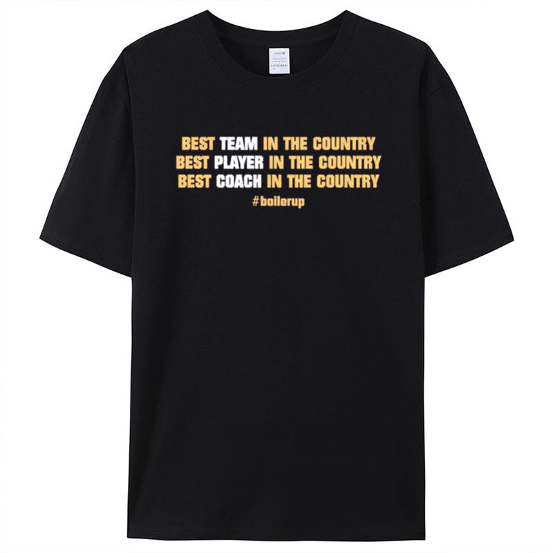 Purdue Boilermakers Best Team In The Country Shirts