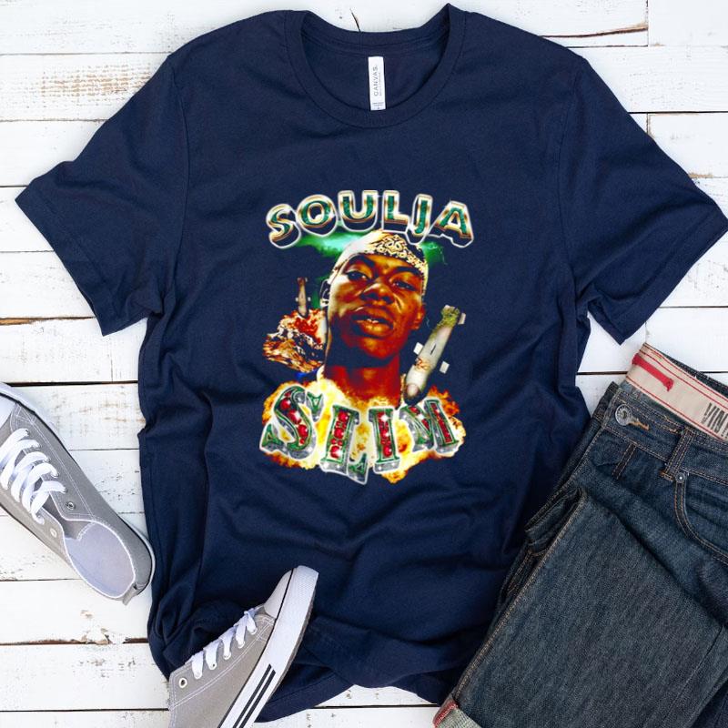 Soulja Slim Rapper Hiphop Inspired 90S Bootleg Rap Old School Shirts