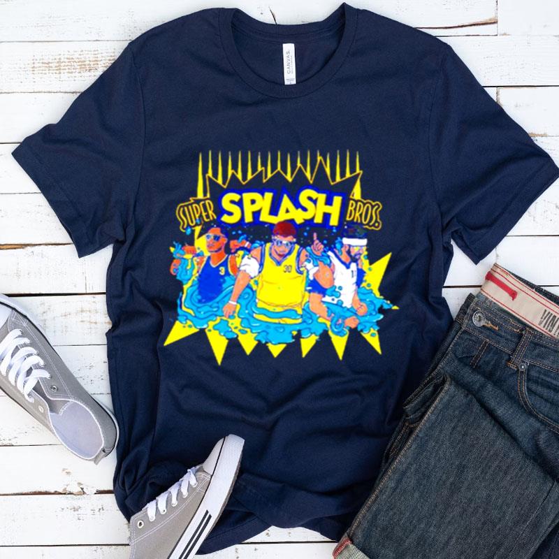 Super Splash Bros Jordan Poole Klay Thompson And Stephen Curry Golden State Warriors Shirts
