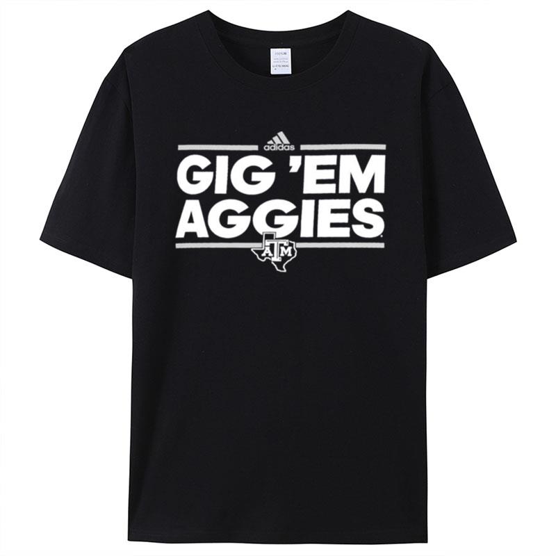 Texas A&M Aggies Gig 'Em Aggies Shirts