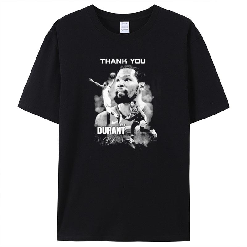 Thank You Kevin Durant Brooklyn Nets Legend Player Signatures Shirts