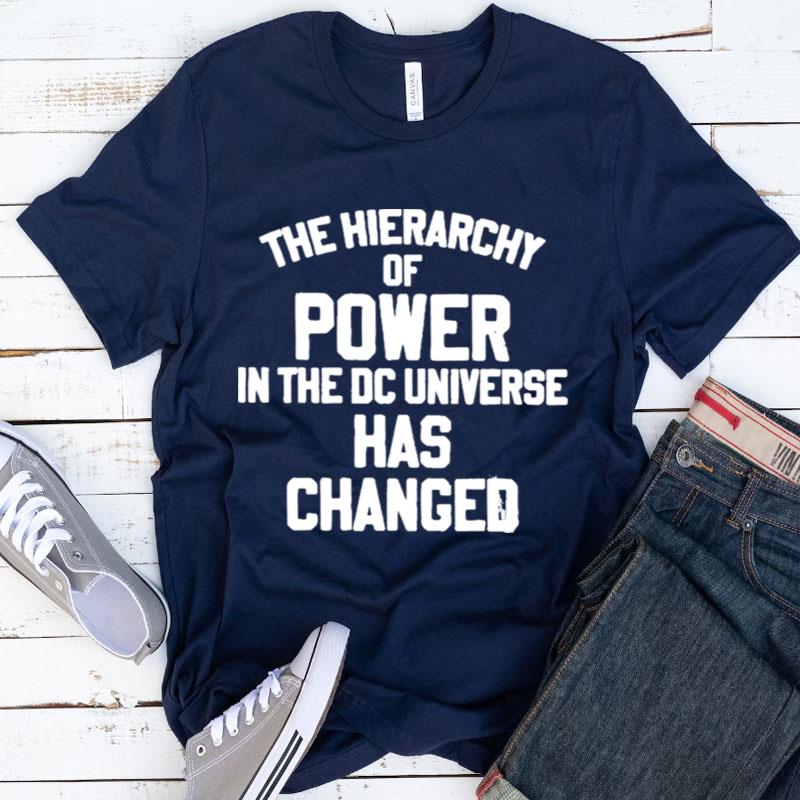 The Hierarchy Of Power In The Dc Universe Has Changed Shirts