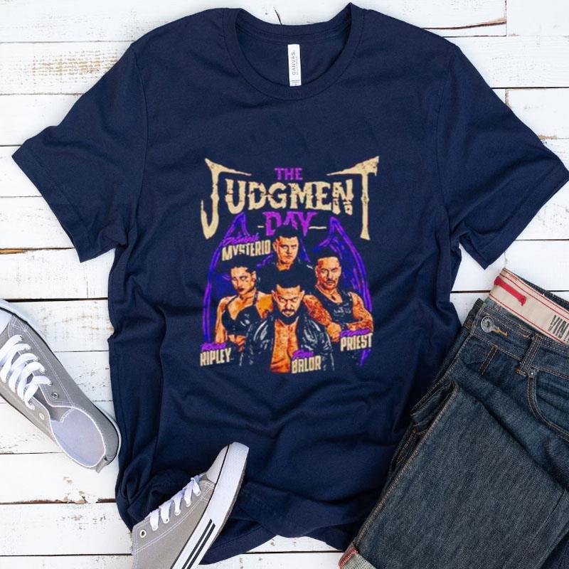 The Judgement Day Mysterio Ripley Balor Priest Wrestling Shirts