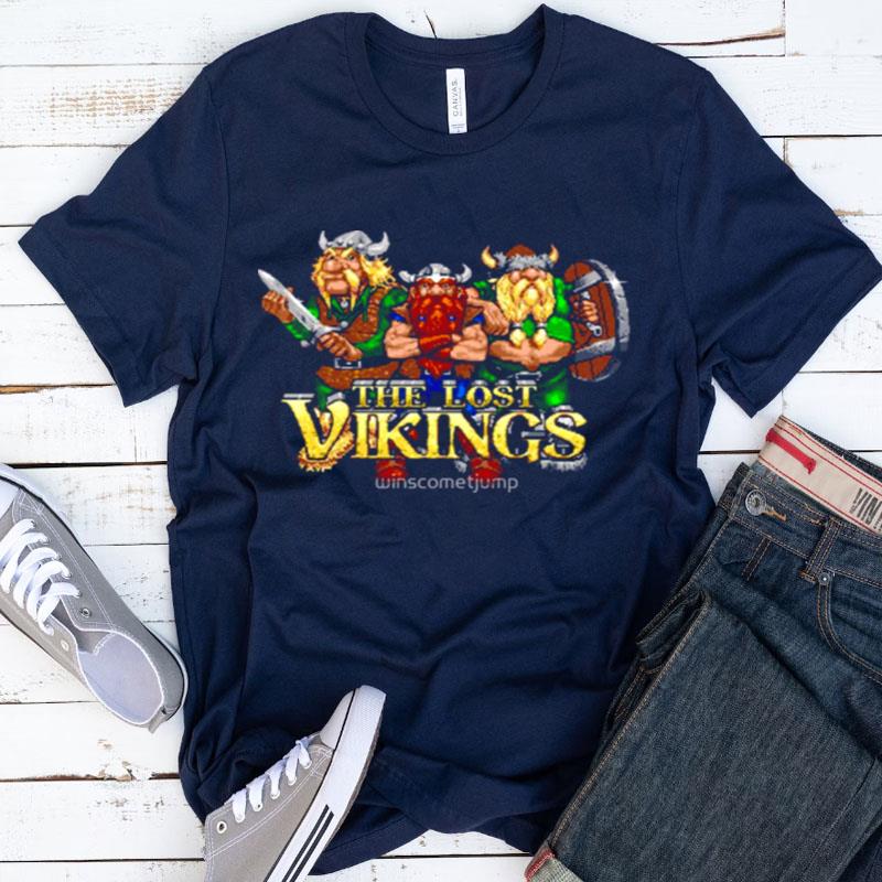 The Lost Vikings Genesis Title Screen Shirts