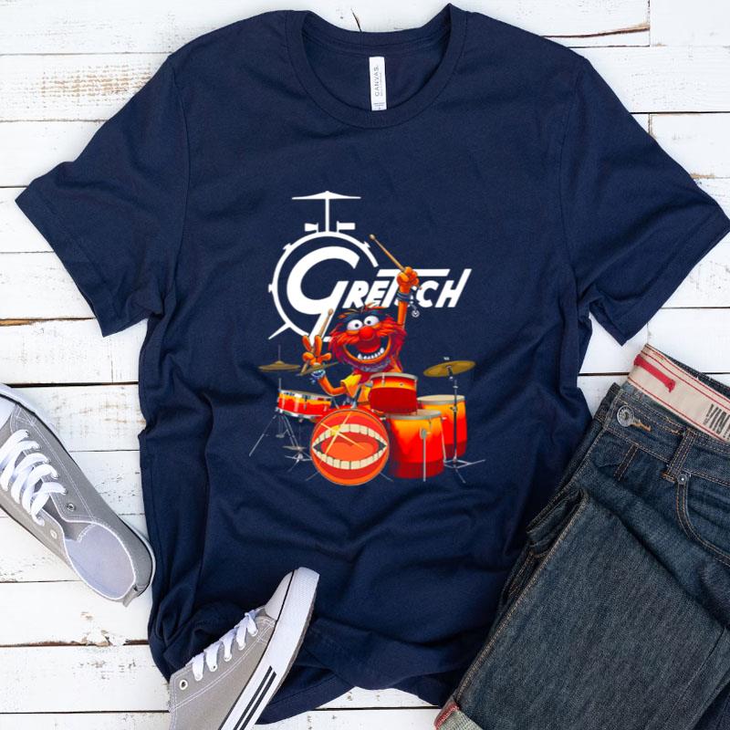The Muppet Show Animal Playing Gretsch Drums Shirts
