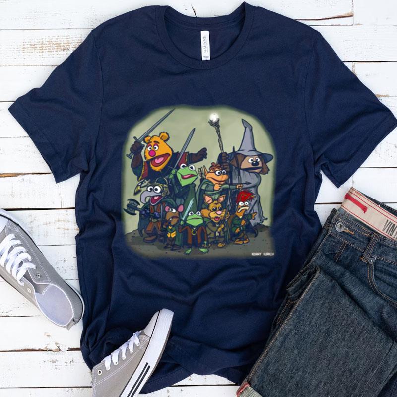 The Muppets X The Lord Of The Rings Fellowship Of The Muppets Shirts