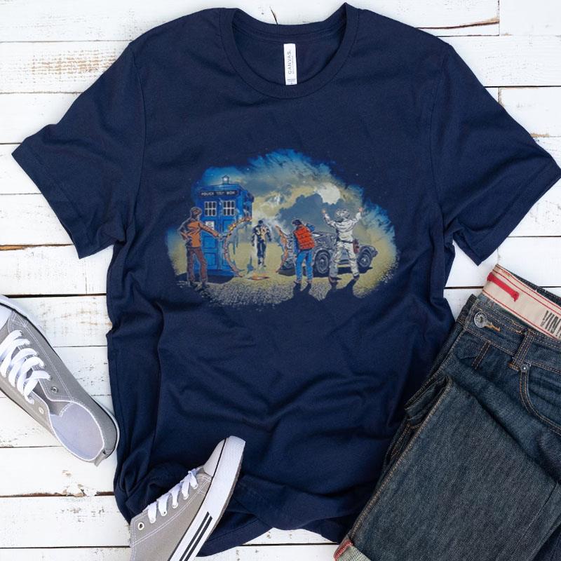 Time Travelers Art TShirt Shirts