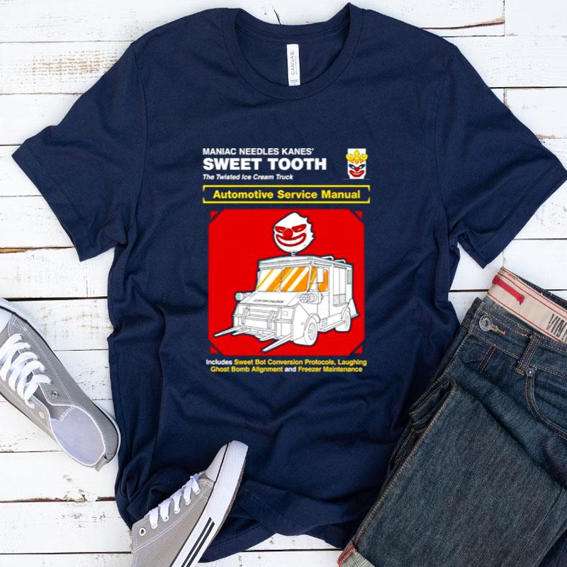 Twisted Metal Sweet Tooth Service Manual Shirts
