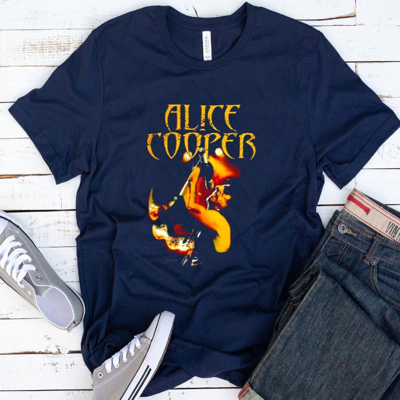 Vintage 2004 Alice Cooper Snake Shirts