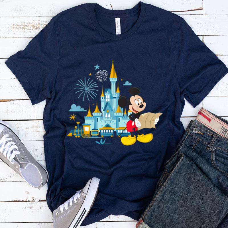 Walt Disney World 50Th Anniversary Mickey Magic Castle Shirts