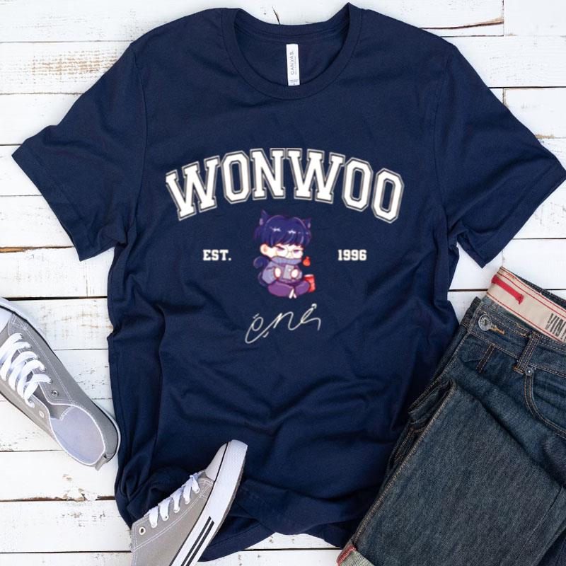 Wonwoo 1996 Seventeen Members Shirts