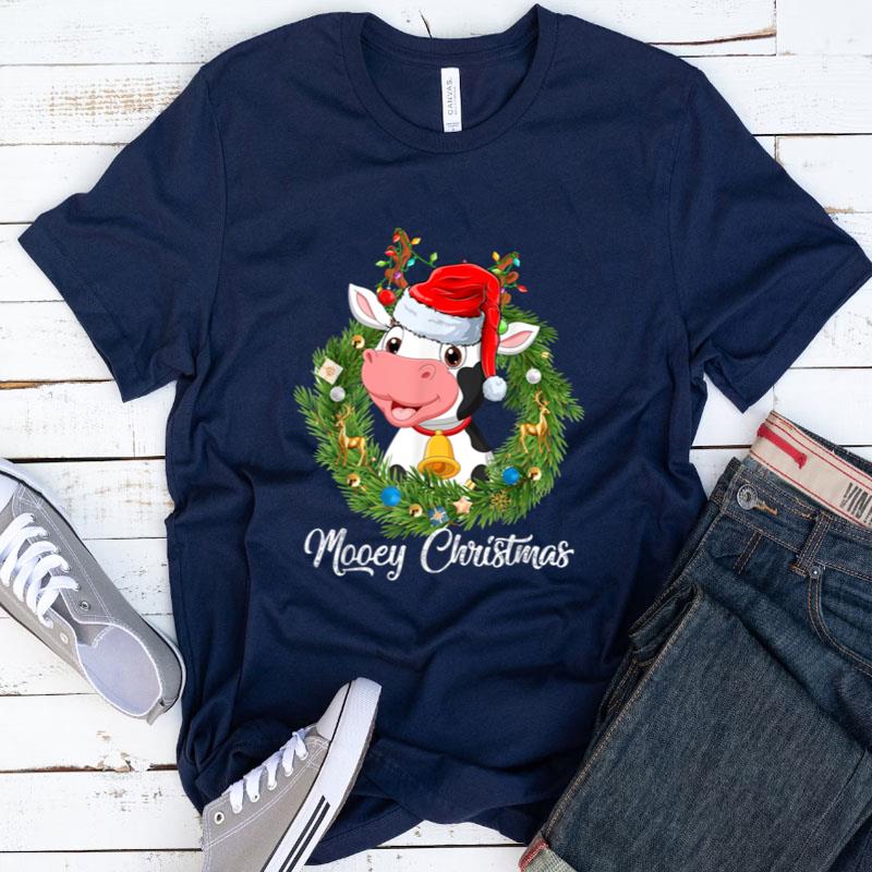 Cute Mooey Christmas Heifers Cows Lover Matching Farmer Shirts