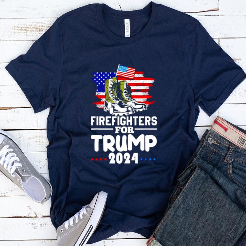 Firefighters For Trump 2024 Shirts