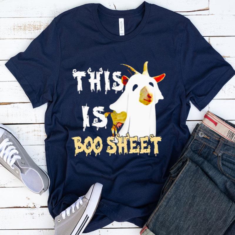 Goat Halloween This Is Boo Shee Shirts