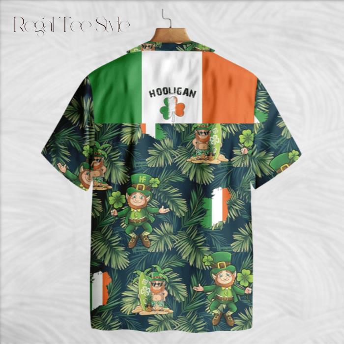 Irish Hooligan Saint Paddy_s Day Hawaiian Shirt